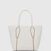 Aquatalia Alessandria Tote Off White Sale