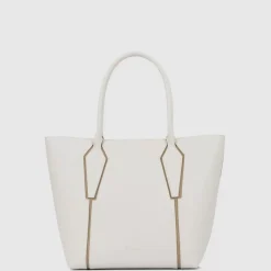 Aquatalia Alessandria Tote Off White Sale