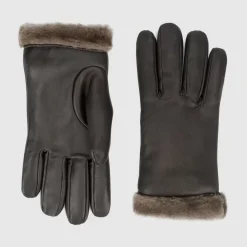 Aquatalia Classic Cuff Glove Espresso Hot