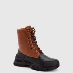 Aquatalia Elvira Black Caramel New