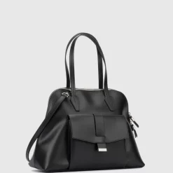 Aquatalia Florence Top Handle Black Clearance