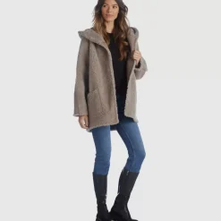 Aquatalia Gianna Taupe Hot