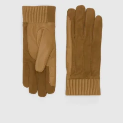 Aquatalia Leather Cuff Glove Camel Hot
