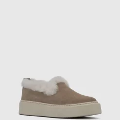 Aquatalia Letty Dark Taupe/White Sale