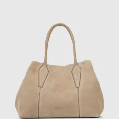 Aquatalia Parma Carryall Light Taupe Best