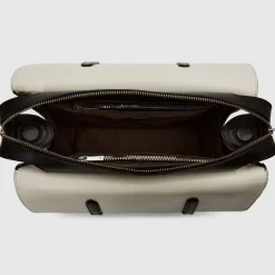 Aquatalia Petra Tote Black/Off White Clearance