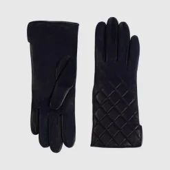 Aquatalia Quilted Glove Navy Sale