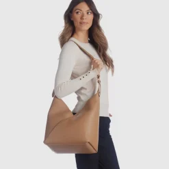 Aquatalia Rimini Hobo Whiskey Sale