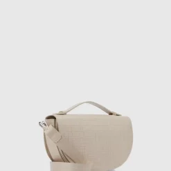 Aquatalia Siena Crossbody Cream Clearance