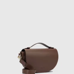 Aquatalia Siena Crossbody Cognac New