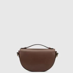 Aquatalia Siena Crossbody Cognac New