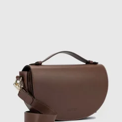 Aquatalia Siena Crossbody Cognac New