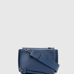 Aquatalia Soho Crossbody Navy Hot