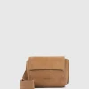 Aquatalia Soho Crossbody Whiskey