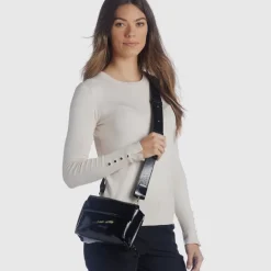 Aquatalia Soho Crossbody Black