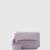 Aquatalia Soho Crossbody Mauve Grey Online