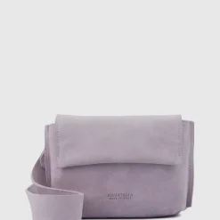 Aquatalia Soho Crossbody Mauve Grey Online