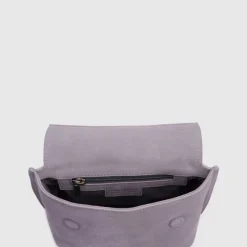 Aquatalia Soho Crossbody Mauve Grey Online