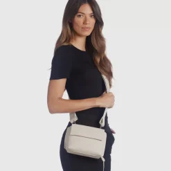 Aquatalia Soho Crossbody Cream Online