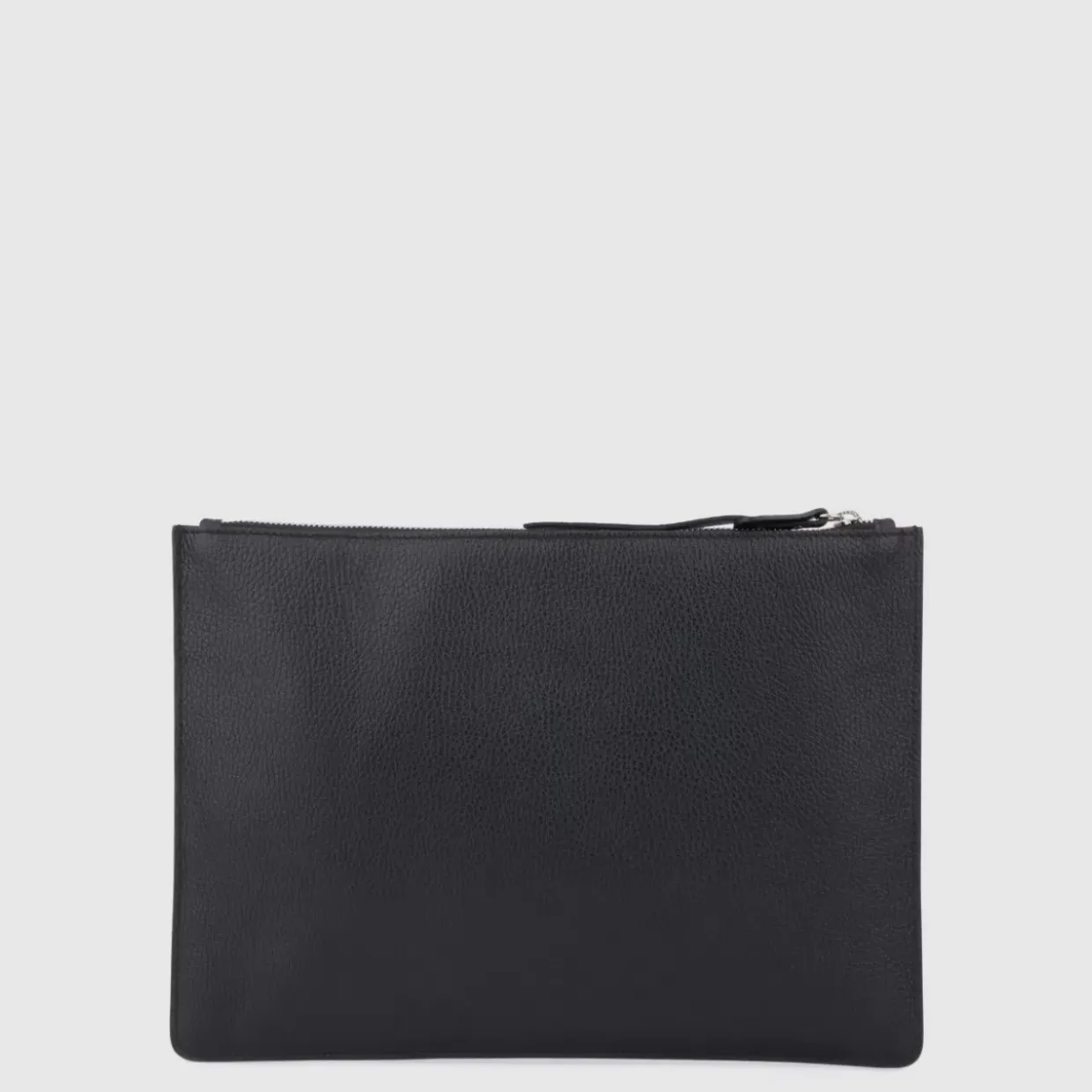 Aquatalia Large Zip Pouch Black New