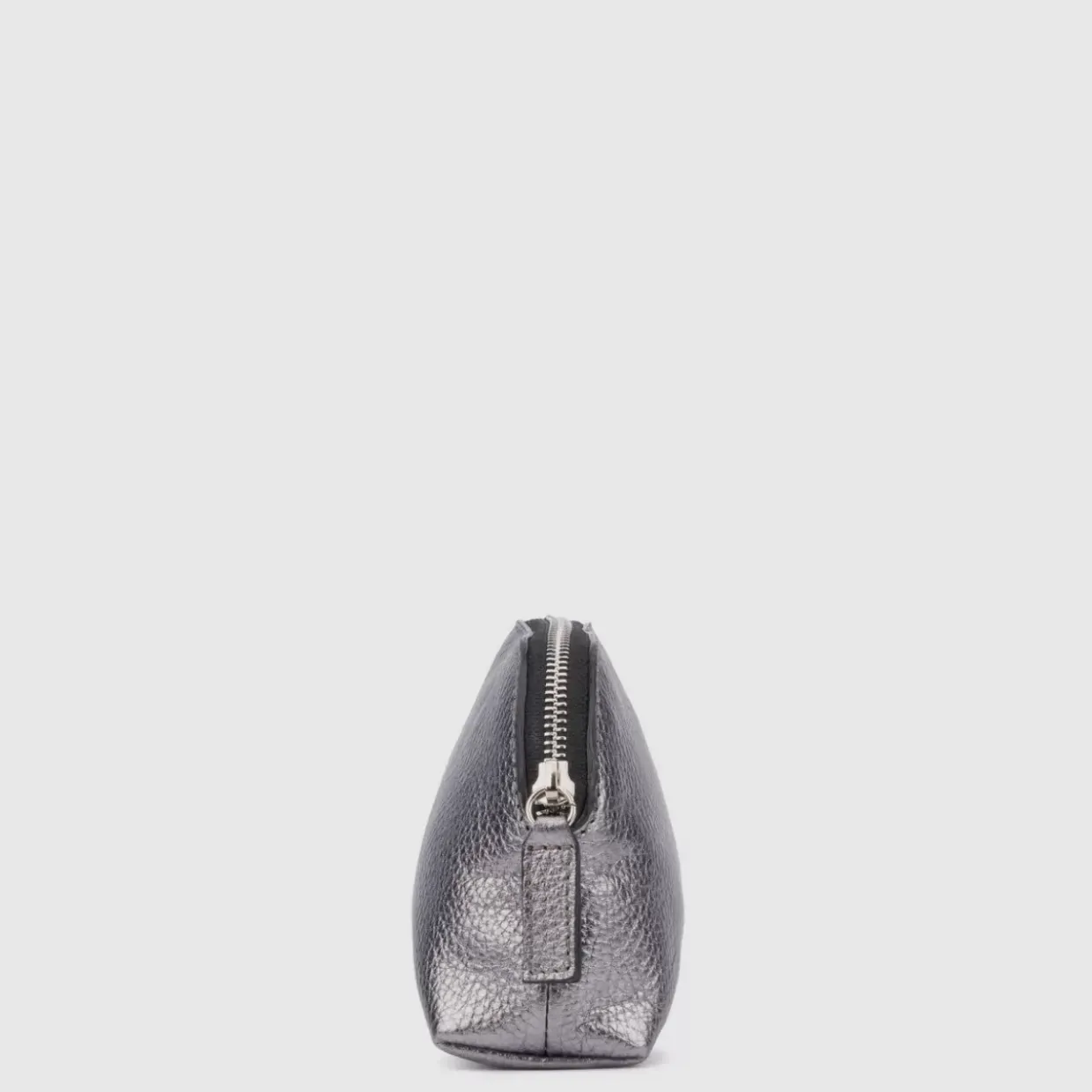 Aquatalia Medium Zip Wristlet Silver Clearance