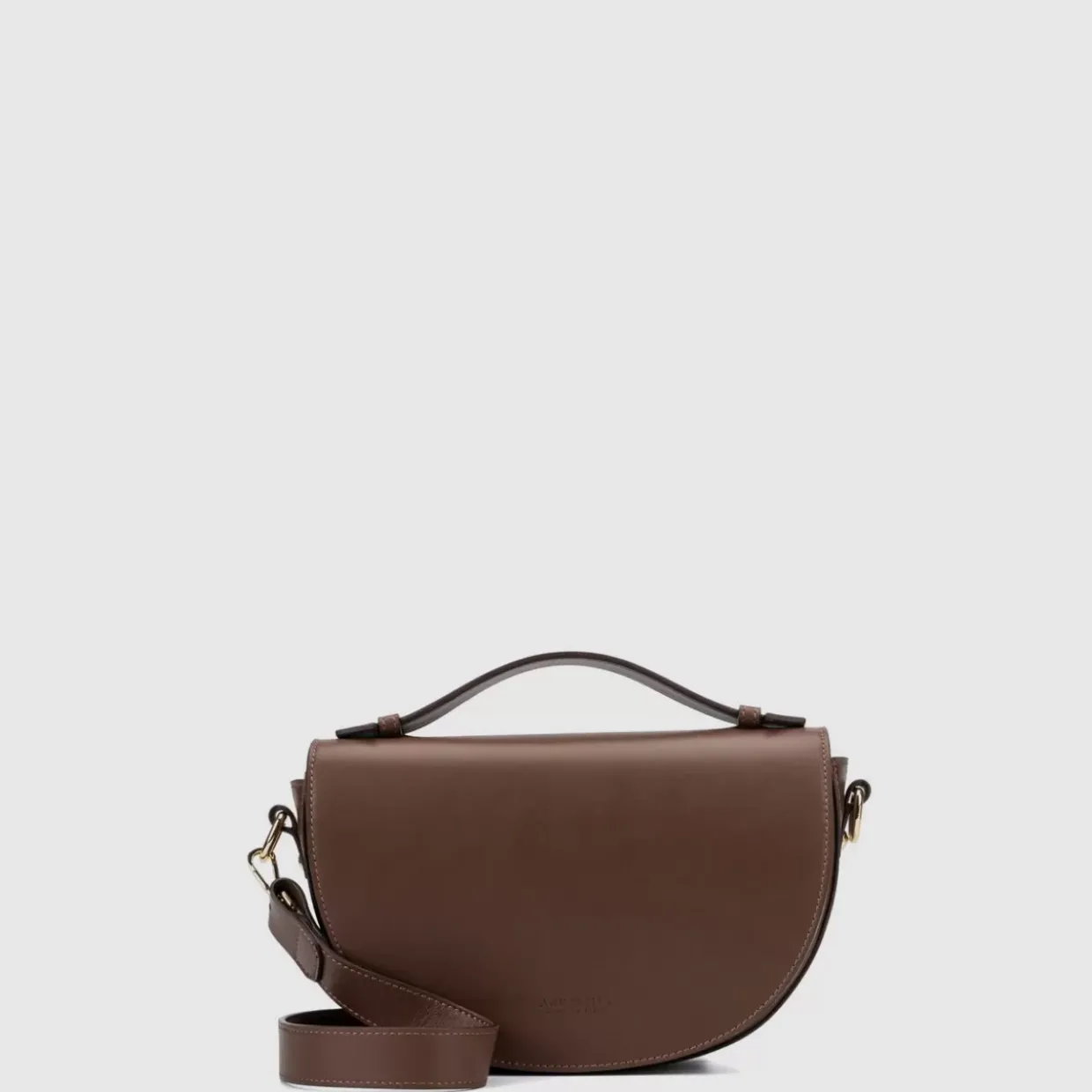 Aquatalia Siena Crossbody Cognac New