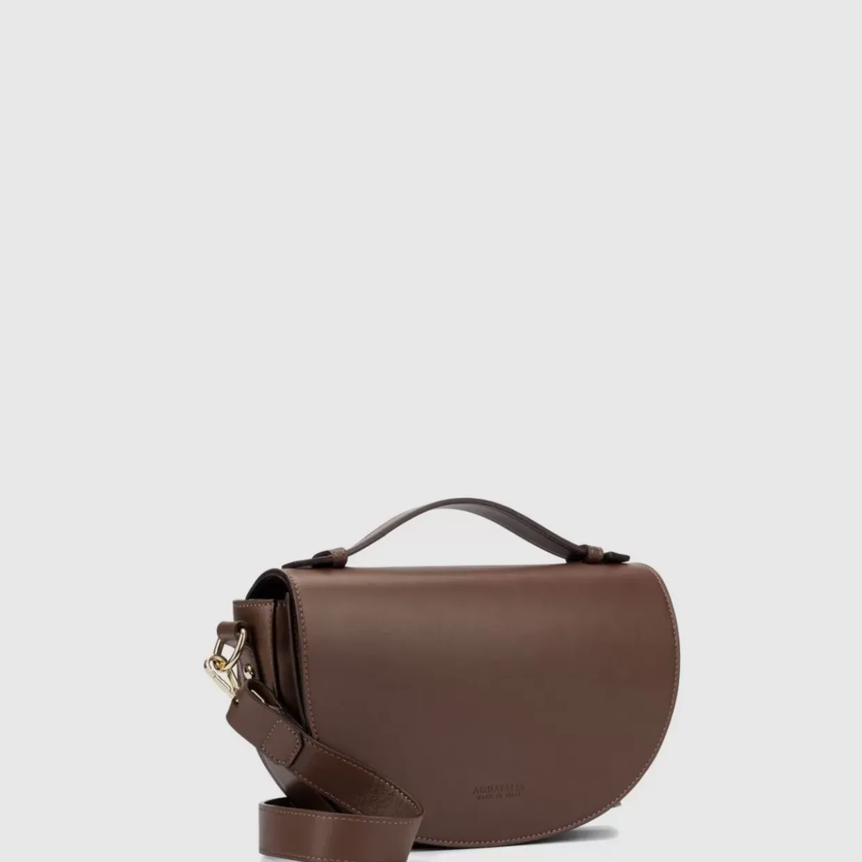 Aquatalia Siena Crossbody Cognac New
