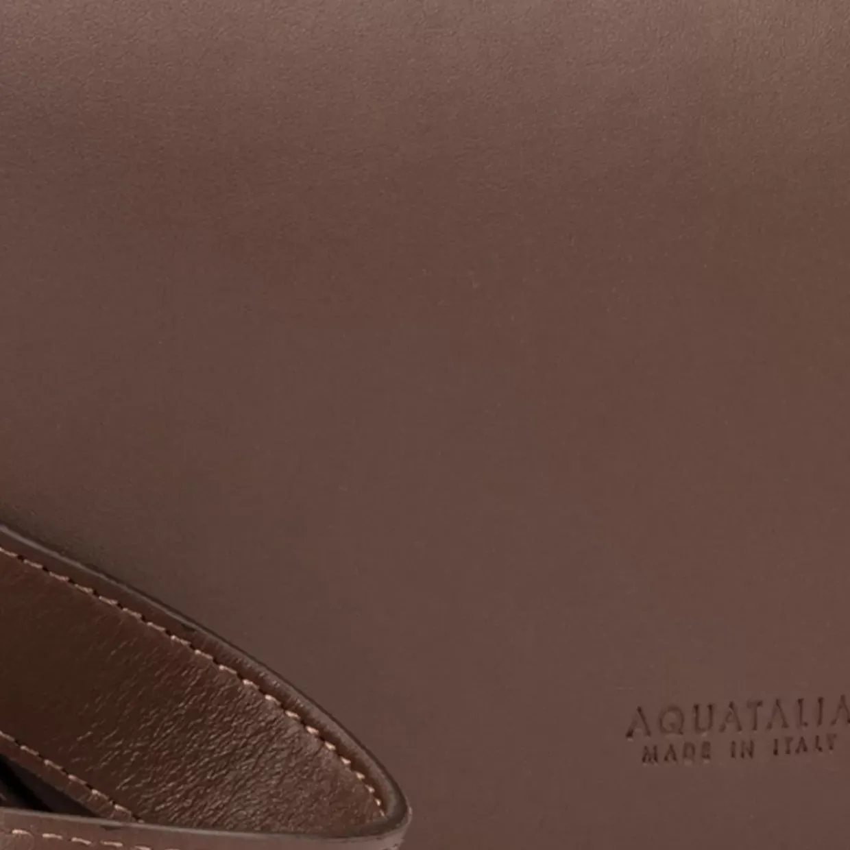 Aquatalia Siena Crossbody Cognac New